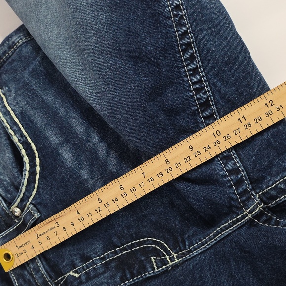Vigoss Heritage Bootcut Bling Denim Jeans S20 L32 Plus - Picture 5 of 12